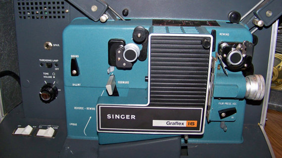 singer-film-projector