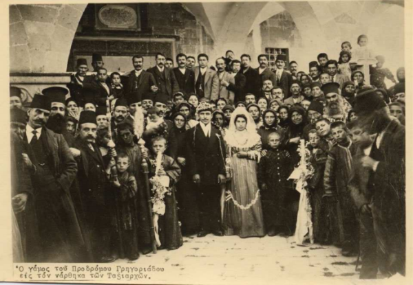19. yy'dan bir düğün fotoğrafı. İbrahim Uzun'un dijital arşivinden