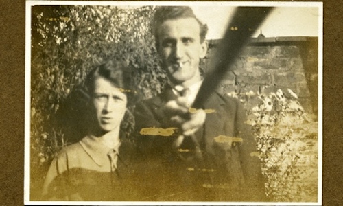 Arnold and Helen Hogg's selfie, taken in 1926